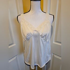 DIXIE BELLE IVORY CAMI TOP, SIZE 40